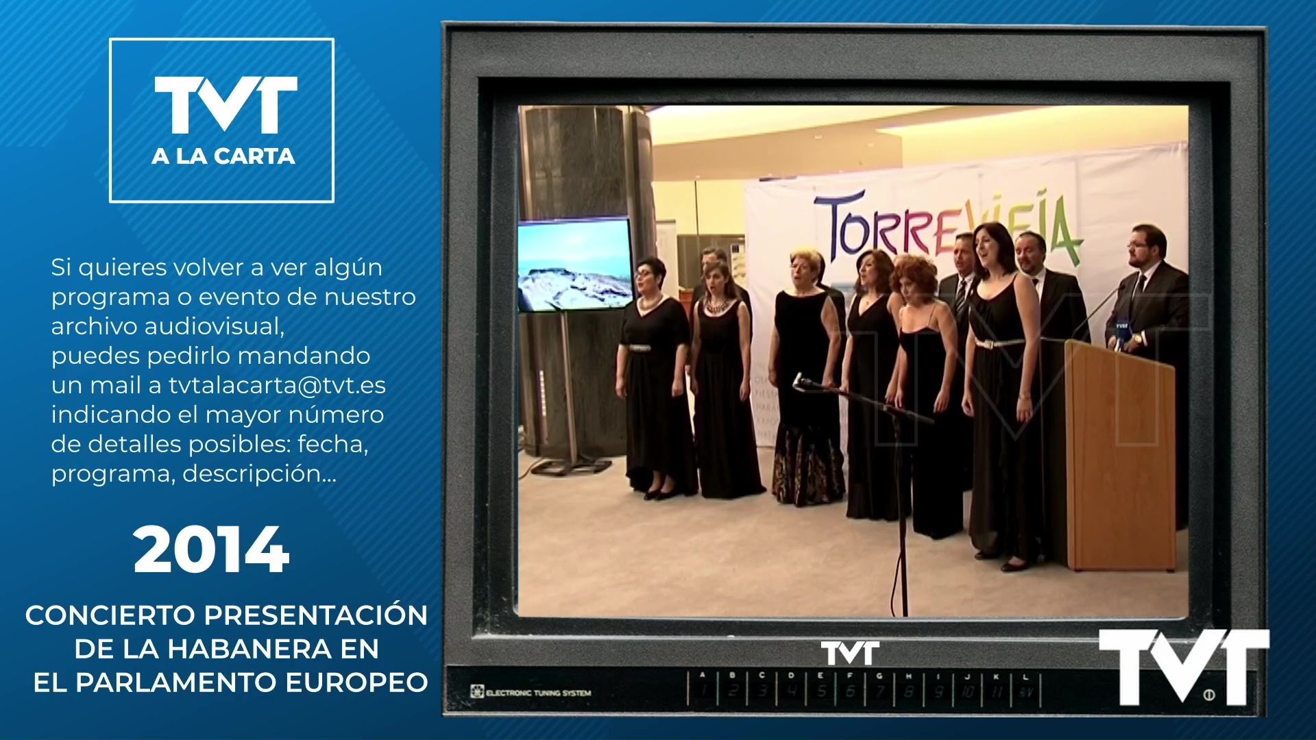 40 - Habaneras en el Parlamento Europeo